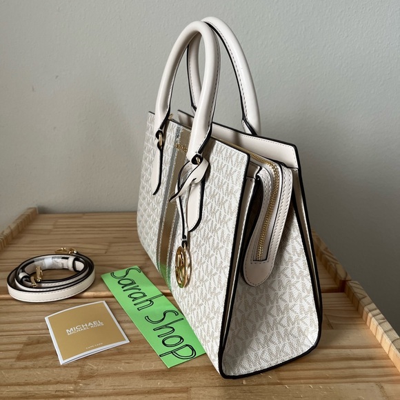 🌼Michael Kors Sheila Medium Corner Zip Satchel - Picture 5 of 16